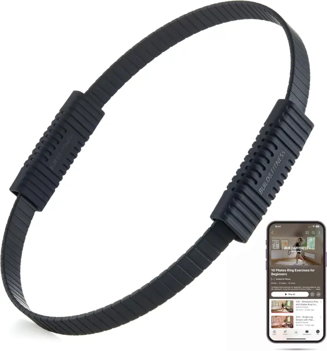 13.5-inch Pilates Ring — Silicone & Fiberglass Fitness Circle