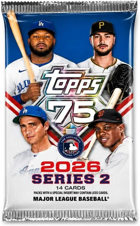 2026 Topps Series 2 MLB Retail Pack — Baseball Card Pack