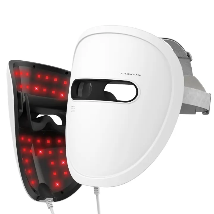 3-in-1 LED Light Therapy Face Mask — FDA-Cleared Device