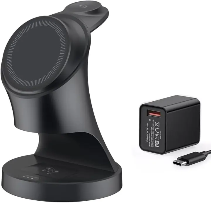 3-in-1 Magnetic Wireless Charging Stand for iPhone, Apple Watch & AirPods