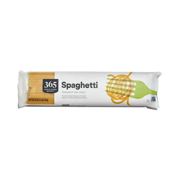365 Spaghetti Pasta — 16 Ounce Italian-Style Spaghetti
