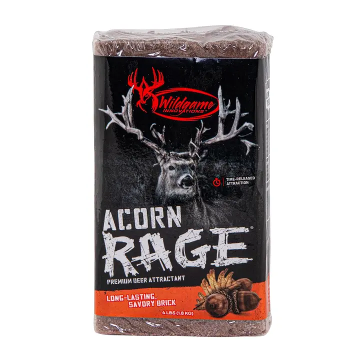 4 lb Acorn-Scented Deer Mineral Brick — Long-Lasting Attractant