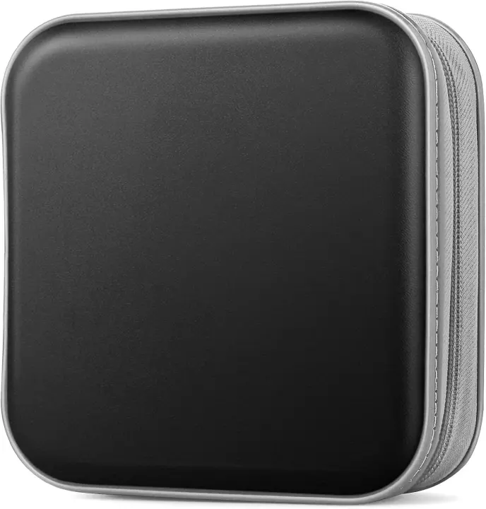 40-Disc Hard Plastic CD/DVD Binder — Car, Home & Travel Storage