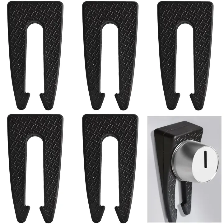 5-Pack Heat-Resistant Silicone Gas Stove Knob Locks — Child & Pet Safety