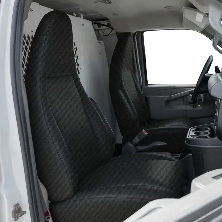 600D Heavy-Duty Oxford Seat Covers for Chevy Express/GMC Savana (1996–2025)
