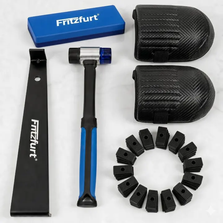 65-Piece Flooring Installation Tool Kit — Laminate, LVP & Hardwood