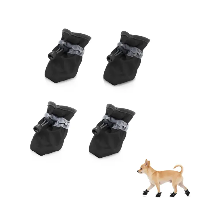 Andiker 4-Pack Breathable Dog Boots — Soft Paw Protectors