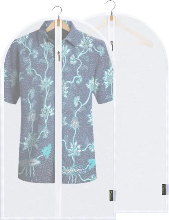 BALEINE 2-Pack Hanging Garment Bags — 40in Suit & Dress Covers