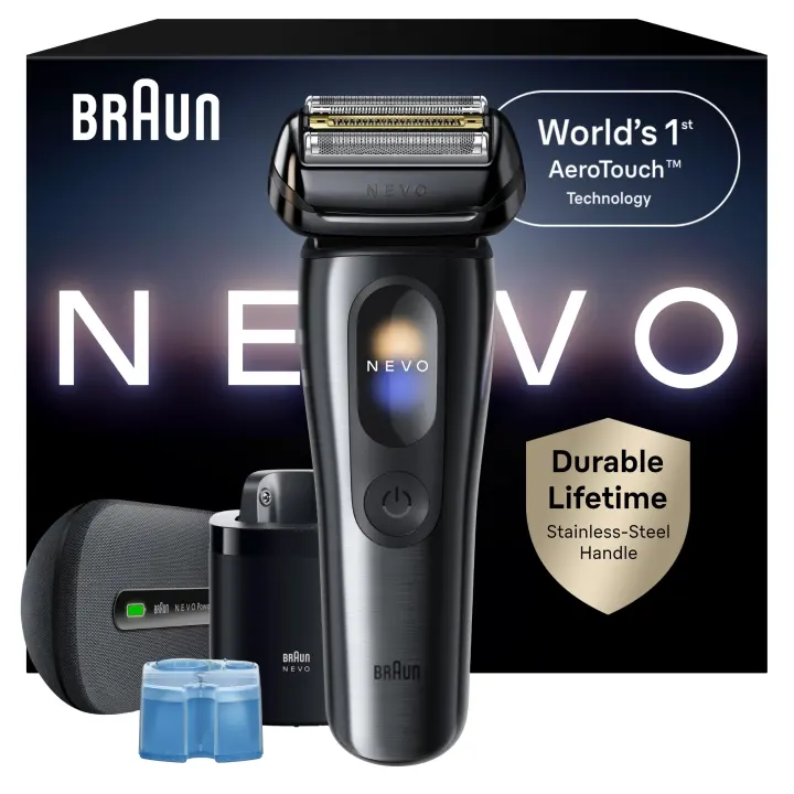 Braun NEVO Men's Electric Shaver — AeroTouch Foil Razor