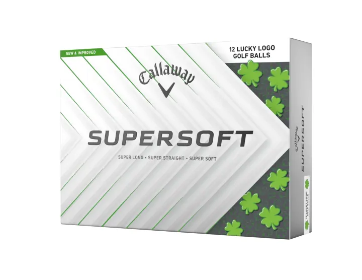 Callaway Supersoft Golf Balls — 12‑Pack (Lucky 2026 BL CG)