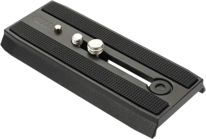 Cayer QR120 Quick-Release Camera Plate with 1/4" & 3/8" Screws