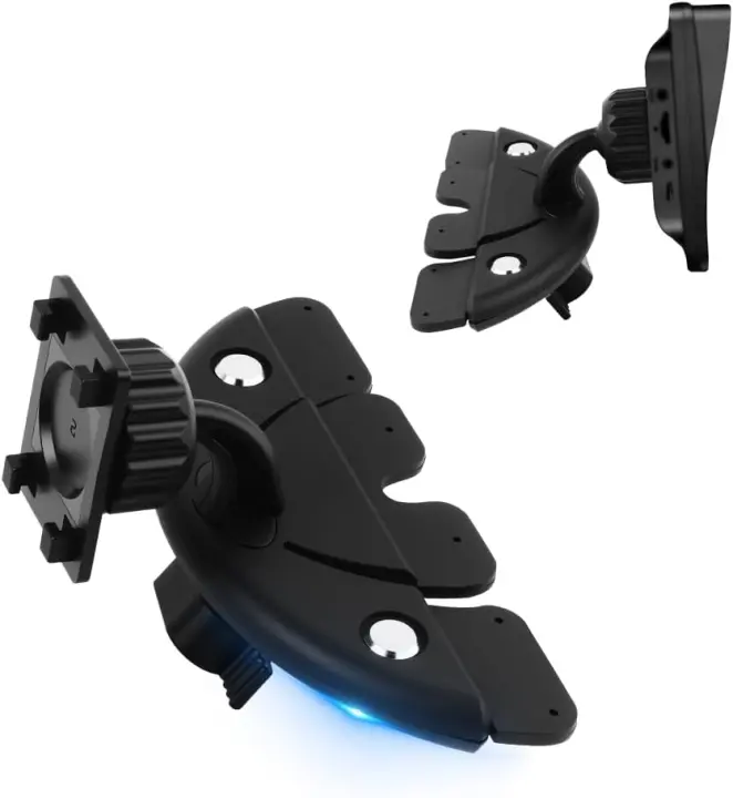 CD Slot Mount for CarPlay Screen — 360° Rotating CD-Slot Mount