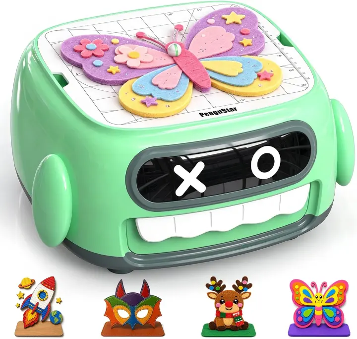Electric Kids Cardboard Cutter — Safe Tabletop Craft Cutting Tool