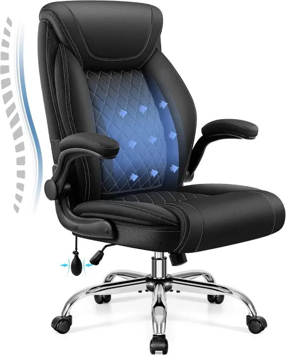 Executive Big & Tall Ergonomic Office Chair with Lumbar Support