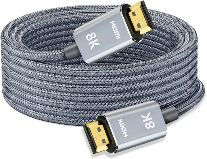 Fiber Optic HDMI Cable (HDMI 2.1) — 8K/4K High-Speed Cord