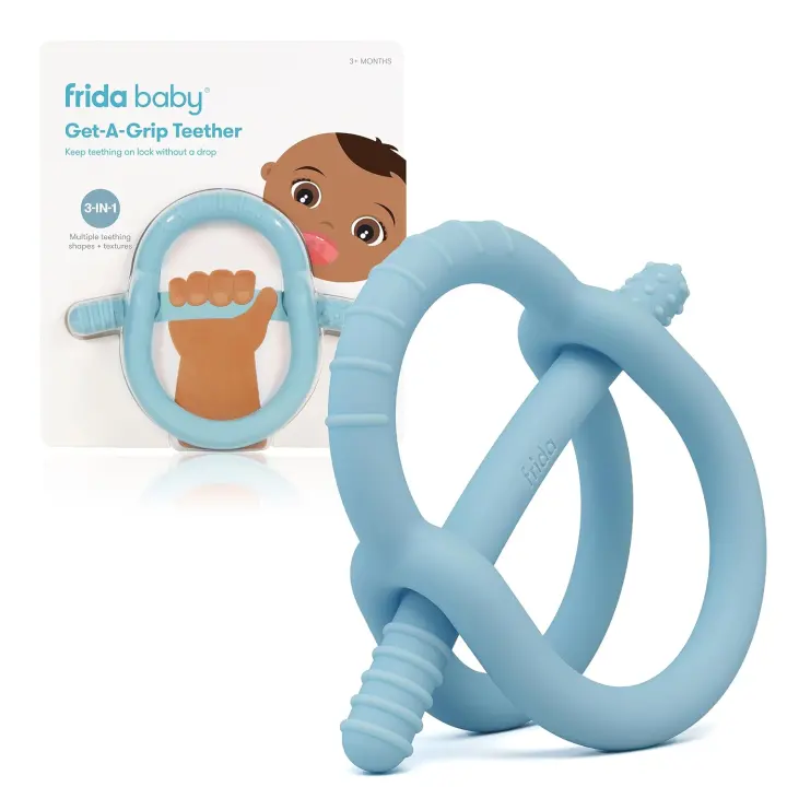 Frida Baby Silicone Get-A-Grip Teether — Wearable Baby Teether