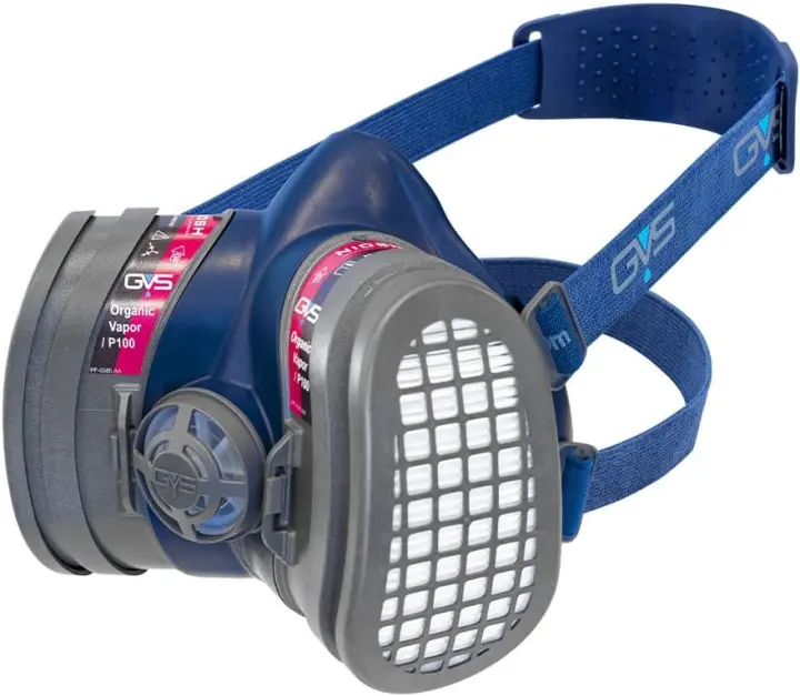 GVS Elipse SPR657 Low-Profile Respirator (M/L) with Replaceable Filters