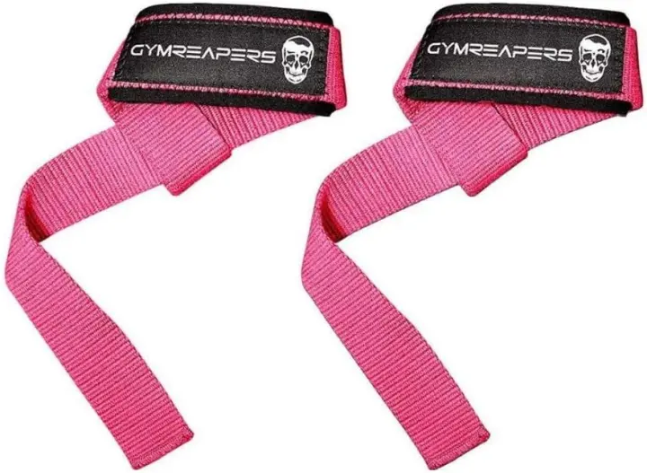 Gymreapers Padded Lifting Wrist Straps — 18" Cotton Support