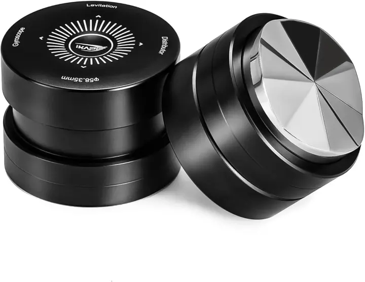 IKAPE 53.3mm Adjustable Espresso Coffee Distributor — Dual-Bearing