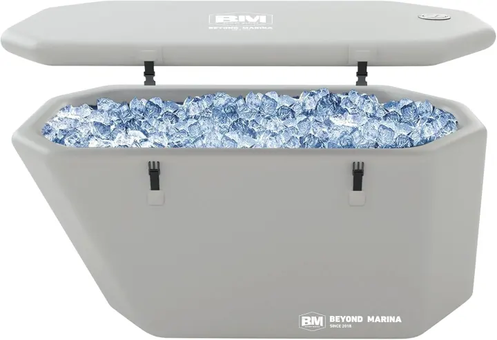 Inflatable Cold Plunge Tub for Athletes — 61-inch Slanted-Edge, 155 Gal