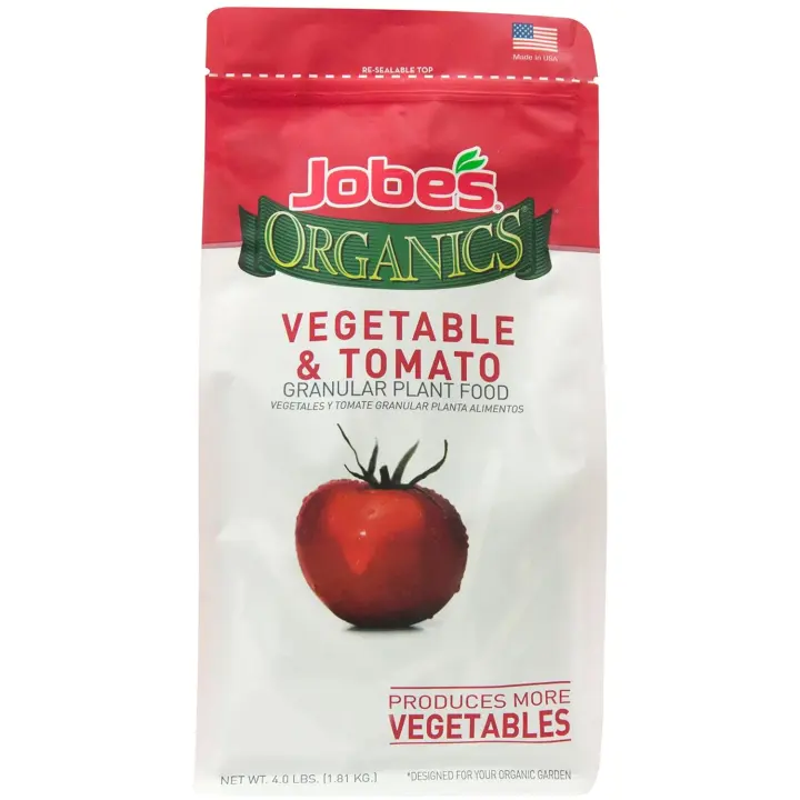 Jobe's Organics Vegetable & Tomato Granular Fertilizer — 4 lb Bag