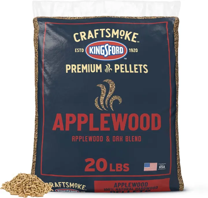 Kingsford Craftsmoke Applewood Grilling Wood Pellets — 20 lb Bag