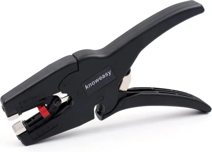 Knoweasy 2-in-1 Wire Stripper with Cutter — 7–32 AWG Automatic Tool