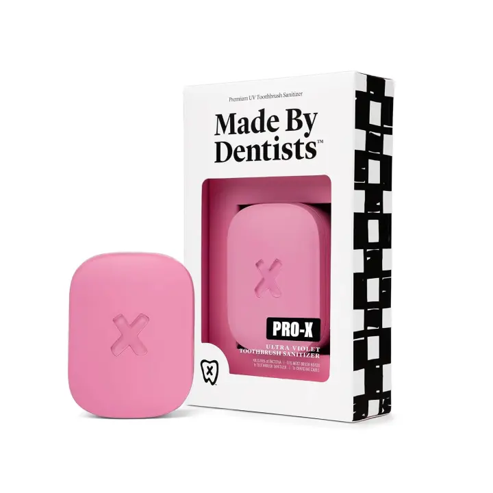Made By Dentists PRO-X UV Toothbrush Sanitizer Clip — Portable UV-C Toothbrush Case
