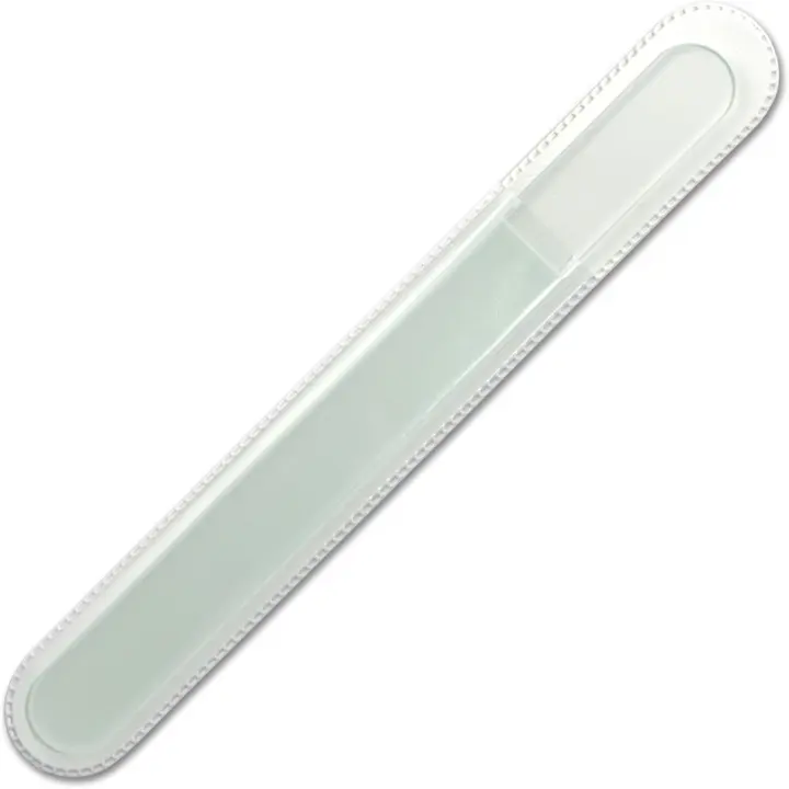 Mont Bleu Large Professional Glass Nail File — Czech‑Tempered Crystal