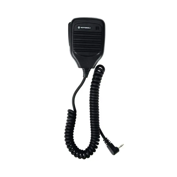 Motorola Remote Speaker Microphone 53724 — Black Hands-Free PTT