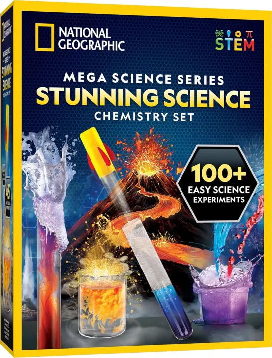 National Geographic Chemistry Set — 45 Hands-On Experiments for Kids