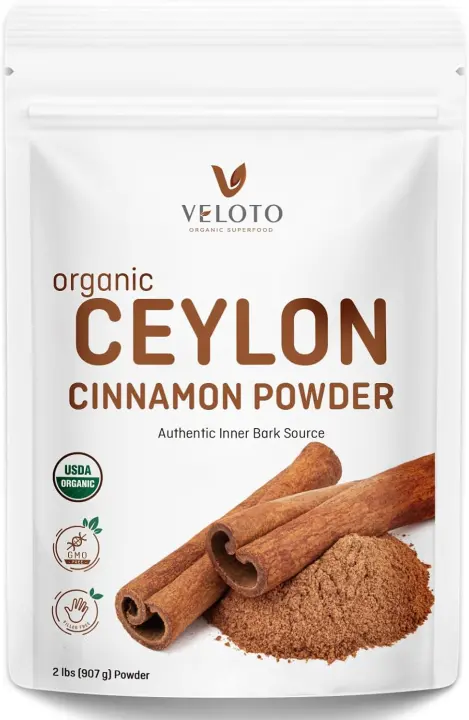 Organic Ceylon Cinnamon Powder — 2 lb Finely Ground