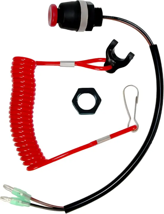 Outboard Engine Kill Switch Lanyard for Mercury/Tohatsu Motors