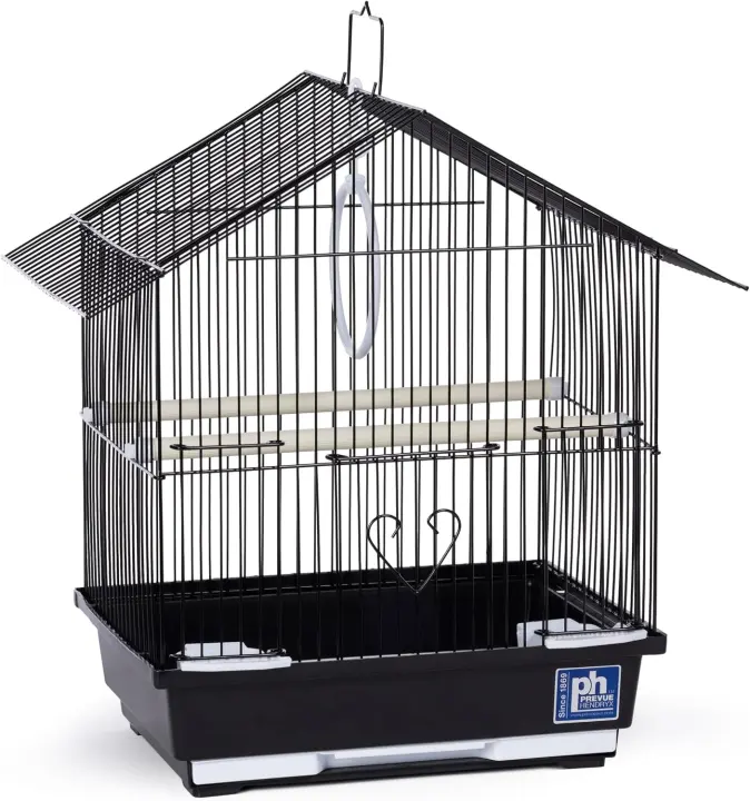 Parakeet Manor Small Bird Cage with Handle — Portable Carrier