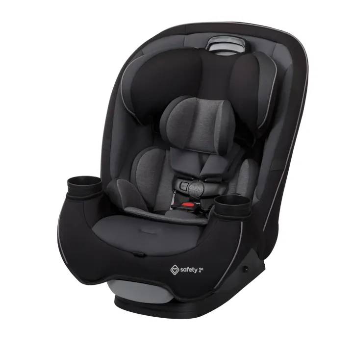 Safety 1st Grow and Go 3-in-1 Convertible Car Seat — Black Phantom