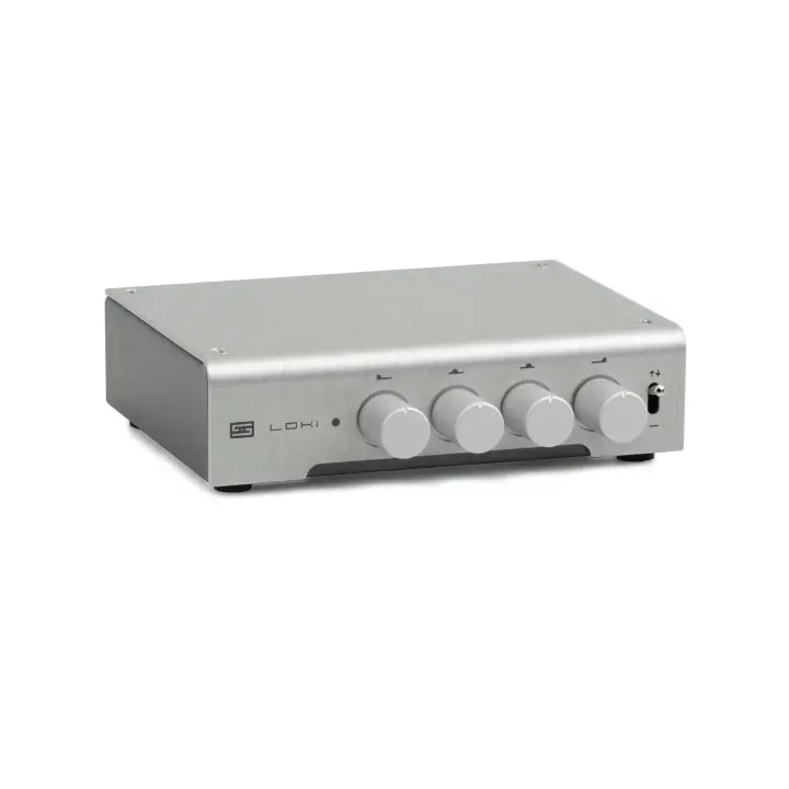 Schiit Loki Mini+ 4-Band Tone Control Equalizer — Silver