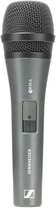 Sennheiser E 835-S — Dynamic Cardioid Vocal Microphone with Switch