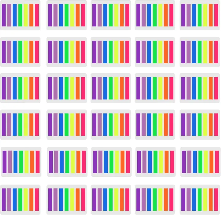 SIQUK 4200-Pack Colored Page Marker Flag Tabs