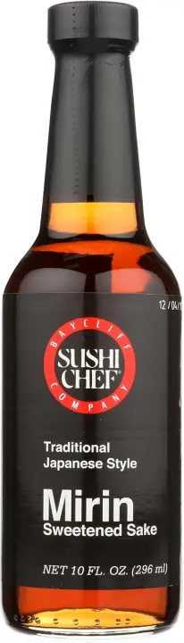 Sushi Chef Sweet Mirin (Sake) — 10 fl oz Bottles, Case of 6