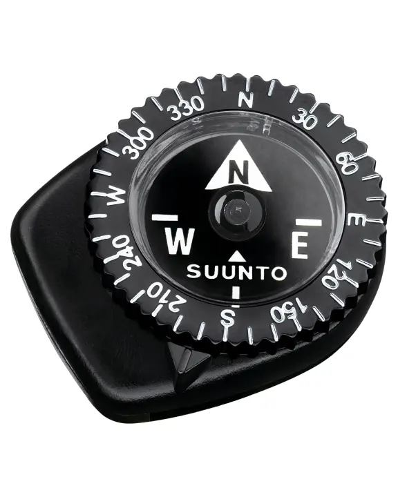 Suunto Clipper Micro Compass — Clip-On Card Compass for Northern Hemisphere