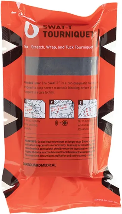 SWAT-T Stretch Tourniquet — Black, Single Pack