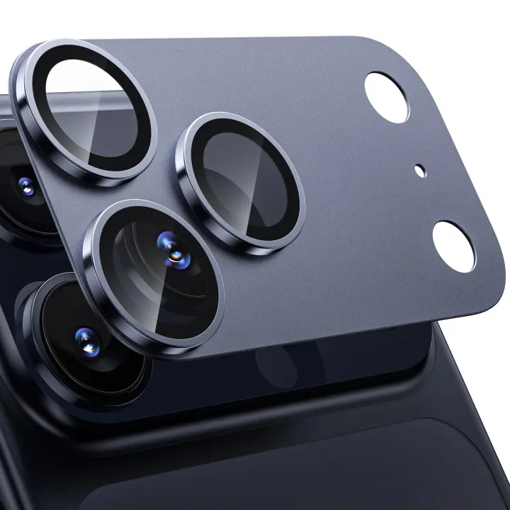 WSKEN Camera Lens Protector for iPhone 17 Pro Max — Alloy & Sapphire-Grade Glass