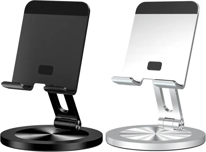 YCNEW 360° Adjustable Aluminum Phone Stand for Desk