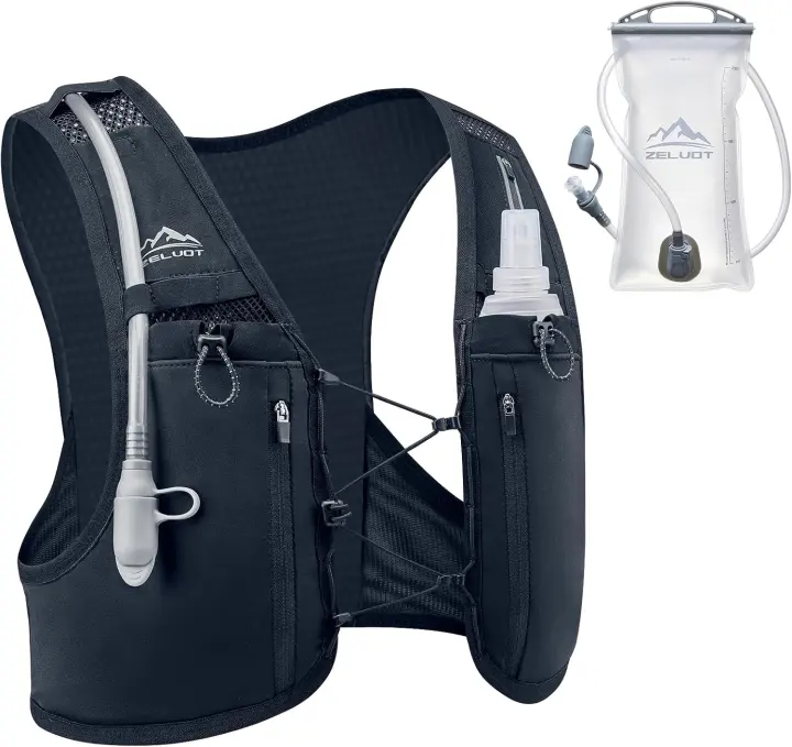 Zelvot Running Hydration Vest with 2L Bladder — Unisex Vest