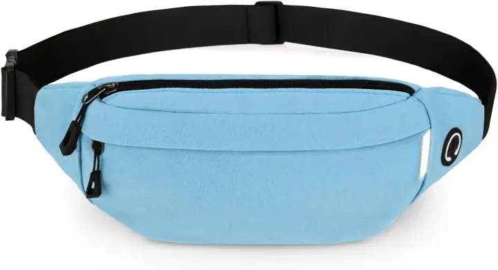 ZOORON Reflective Fanny Pack — Crossbody/Waist Bag for Men & Women