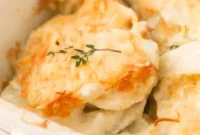 Fireside Gruyere & Leek Potato Bake