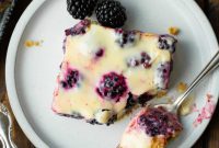 Zesty Blackberry Lime Bars