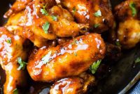 Sticky Smoked Chicken Wings