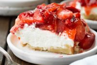 Luscious Strawberry Cheesecake Squares