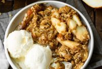 Heavenly Pear Crisp